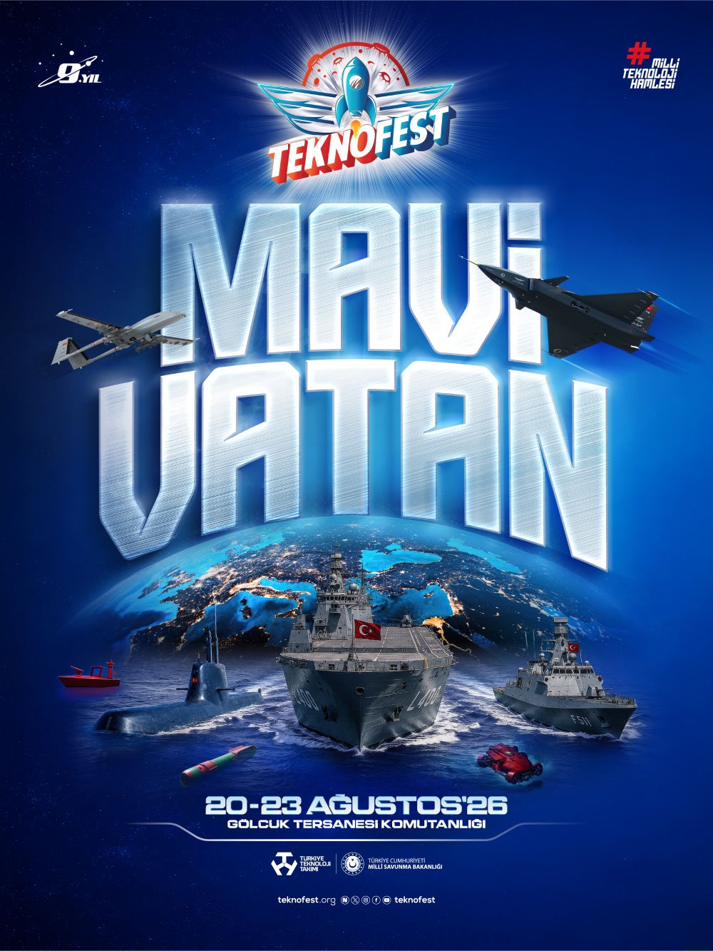 TEKNOFEST Mavi Vatan Ziyaretçi Kayıtları Başladı!