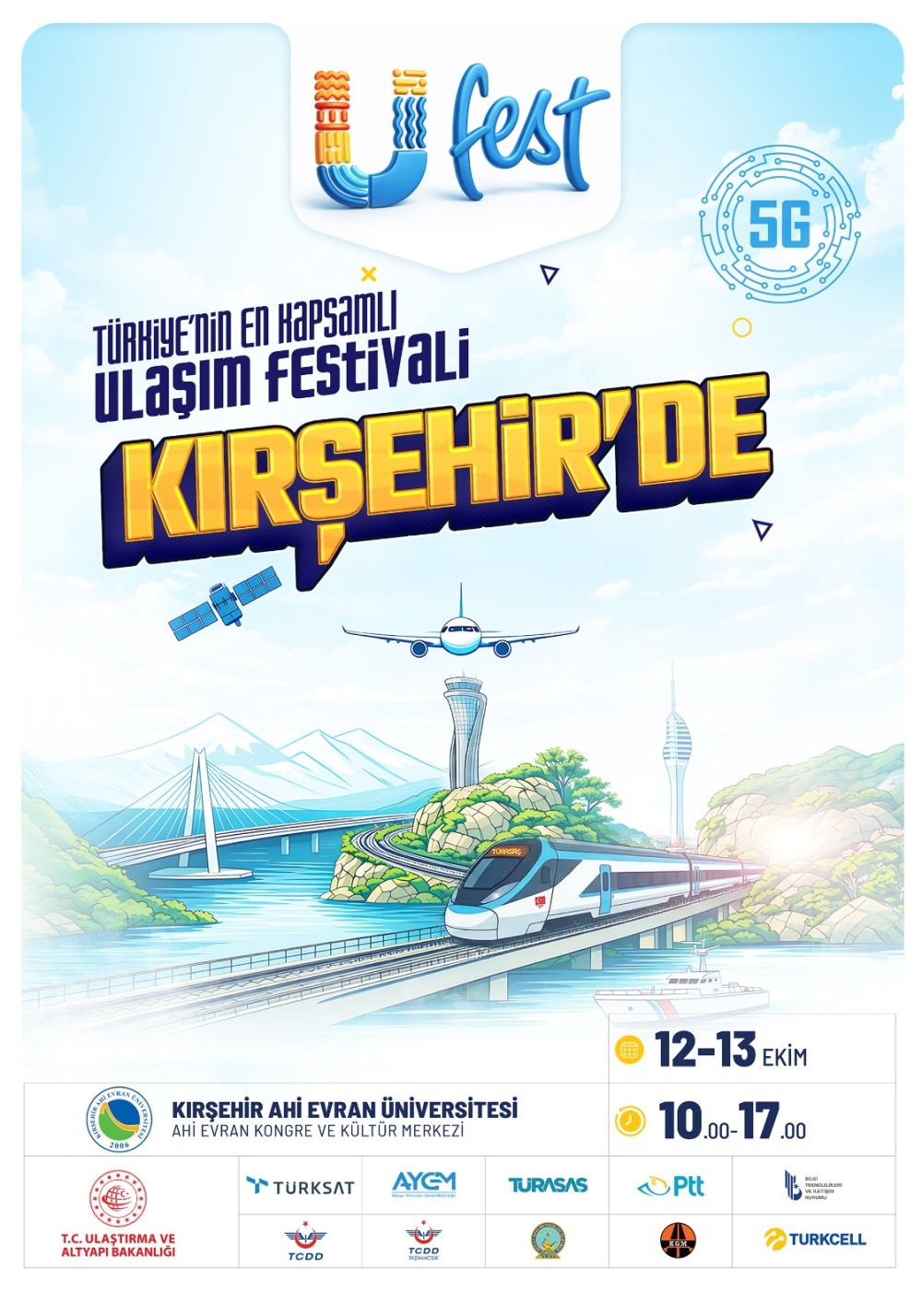 Türkiye'nin En Kapsamlı Ulaşım Festivali Kırşehir'de