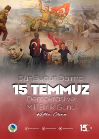 15 Temmuz Demokrasi ve Millî Birlik Günü Konulu Afiş Yarışması Sonuçlandı
