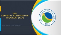 Üniversitemizde 2021 Kurumsal Akreditasyon Programı Tanıtım Toplantısı Yapıldı