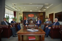 Kırşehirli Dernekler Federasyonu Genel Başkanı Hilmi Gökçınar Rektör Karakaya’yı Ziyaret Etti 