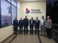 Üniversitemiz ve Khazar Üniversitesi Arasında İş Birliği Protokolü İmzalandı