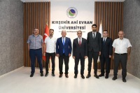 Türk Veteriner Hekimleri Birliğinden (TVHB) Rektör Karahocagil’e Ziyaret 