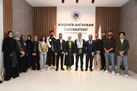 Rector Karahocagil Met with Palestinian Students