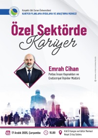 Özel Sektörde Kariyer