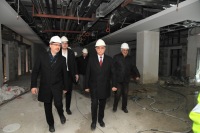 Rektör Karahocagil ile İl Sağlık Müdürü Ersoy Yeni Devlet Hastanesi İnşaatını İnceledi