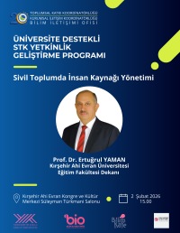 Üniversite Destekli STK Yetkinlik Geliştirme Programı (Sivil Toplumda İnsan Kaynağı Yönetimi)