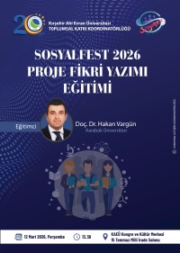 Sosyalfest 2026 Proje Fikri Yazımı Eğitimi