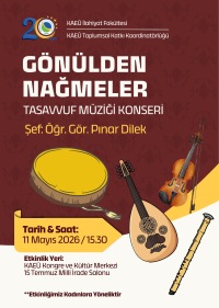 Gönülden Nağmeler Tasavvuf Müziği Konseri