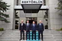 Rector Karahocagil Held Important Meetings in Afyonkarahisar